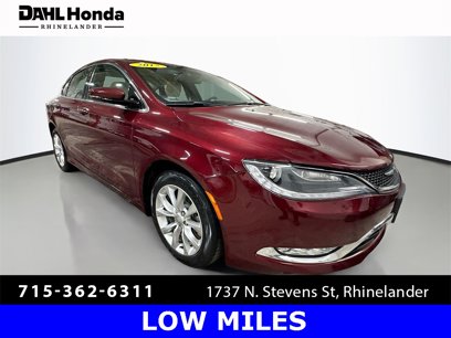 Used 2015 Chrysler 200 C w/ Navigation & Sound Group I