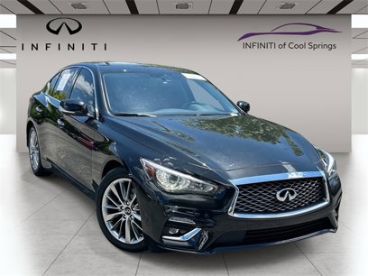 Used 2022 INFINITI Q50 Luxe w/ Cargo Package