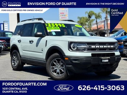 Certified 2022 Ford Bronco Sport Big Bend