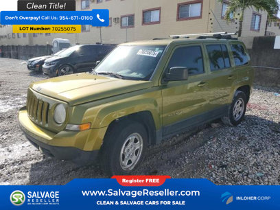 Used 2012 Jeep Patriot Sport w/ PWR Value Group