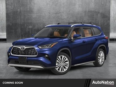 New 2025 Toyota Highlander Platinum