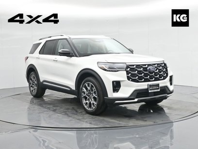 New 2025 Ford Explorer Platinum