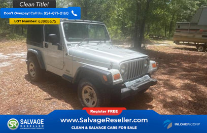 Used 2005 Jeep Wrangler Sport