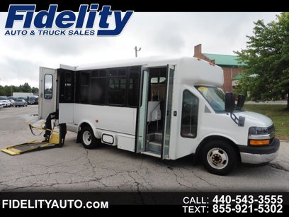 Used 2014 Chevrolet Express 4500 w/ Shuttle Bus Package