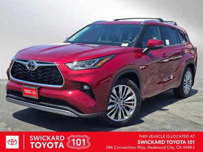 New 2025 Toyota Highlander Platinum
