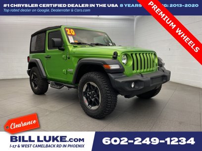 Certified 2020 Jeep Wrangler Sport