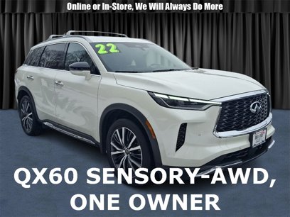 Certified 2022 INFINITI QX60 Sensory w/ Cargo Package
