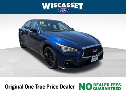 Used 2019 INFINITI Q50 Red Sport 400 w/ Sensory Package