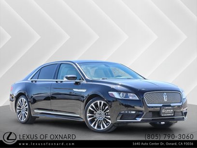 Used 2017 Lincoln Continental Select