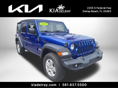 Used 2018 Jeep Wrangler Unlimited Sport S