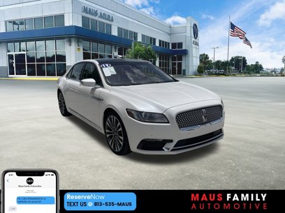 Used 2019 Lincoln Continental Reserve