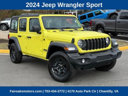 Certified 2024 Jeep Wrangler Sport