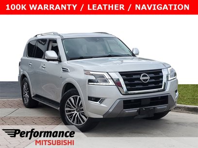 Used 2022 Nissan Armada SL w/ Captain's Chairs Package