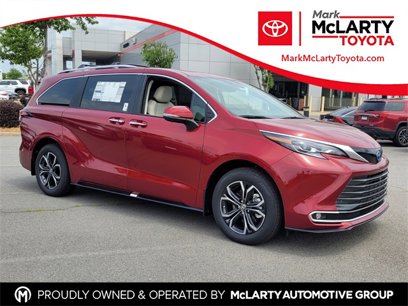 New 2025 Toyota Sienna Platinum