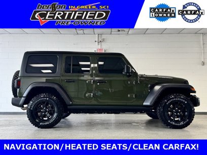 Certified 2022 Jeep Wrangler Unlimited Sport