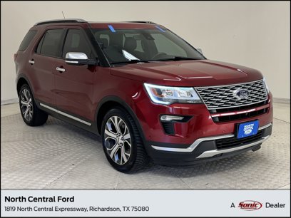 Used 2018 Ford Explorer Platinum