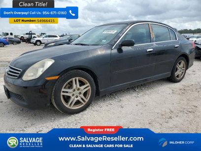 Used 2005 INFINITI G35 Sedan w/ (P03) Premium Pkg C