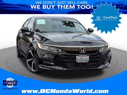 Certified 2019 Honda Accord Sport