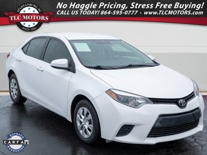 Used 2014 Toyota Corolla L