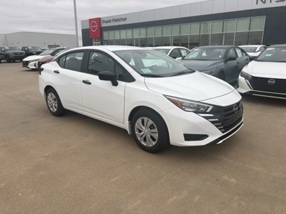 New 2025 Nissan Versa S w/ Trunk Package