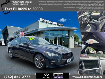 Used 2024 INFINITI Q50 Red Sport 400 w/ Black Opal Edition