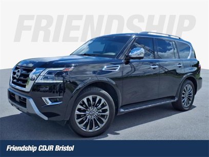 Used 2023 Nissan Armada Platinum w/ Captain's Chairs Package