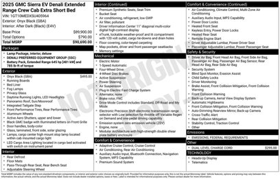 New 2025 GMC Sierra EV Denali