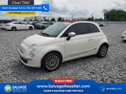 Used 2013 FIAT 500 Lounge w/ Luxury Leather Pkg