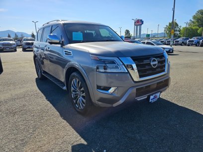 Used 2023 Nissan Armada Platinum w/ Captain's Chairs Package