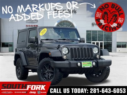 Used 2016 Jeep Wrangler Sport