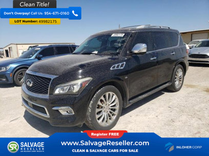Used 2015 INFINITI QX80 2WD w/ Deluxe Technology Package
