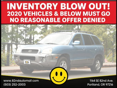 Used 2003 Hyundai Santa Fe LX