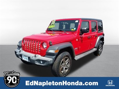 Used 2018 Jeep Wrangler Unlimited Sport S