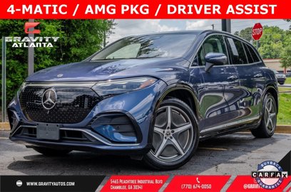 Used 2023 Mercedes-Benz EQS 450+ 4MATIC SUV w/ AMG Line Exterior Package