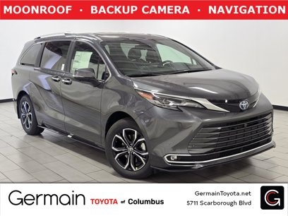 New 2025 Toyota Sienna Platinum