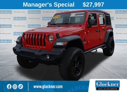 Used 2018 Jeep Wrangler Unlimited Sport S