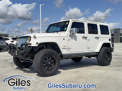 Used 2014 Jeep Wrangler Unlimited Sahara w/ Max Tow Package