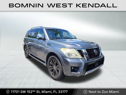 Used 2017 Nissan Armada Platinum w/ Captain Seat Package