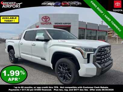 New 2025 Toyota Tundra Platinum