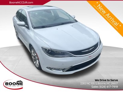 Used 2015 Chrysler 200 C w/ Navigation & Sound Group I