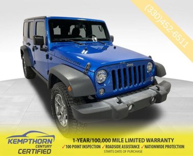 Used 2016 Jeep Wrangler Unlimited Rubicon w/ Connectivity Group