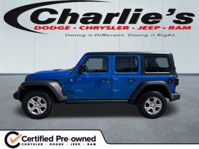 Certified 2021 Jeep Wrangler Unlimited Sport