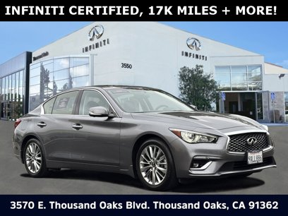 Certified 2022 INFINITI Q50 Luxe