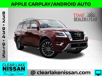Certified 2023 Nissan Armada Platinum w/ Captain's Chairs Package