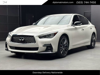 Used 2020 INFINITI Q50 Red Sport 400
