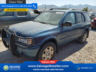 Used 2001 Isuzu Rodeo 4WD