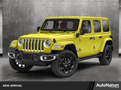 Used 2023 Jeep Wrangler Unlimited Rubicon 4xe w/ Steel Bumper Group