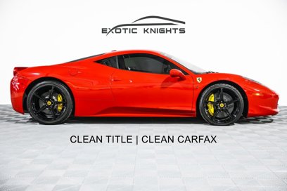 Used 2010 Ferrari 458 Italia Coupe