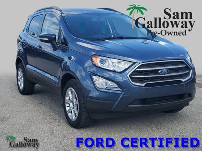 Certified 2022 Ford EcoSport SE w/ SE Convenience Package