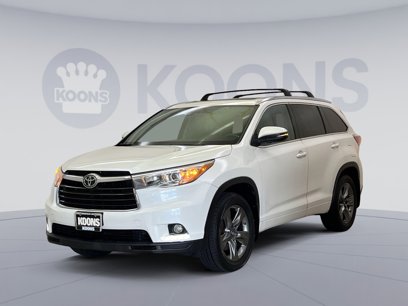 Used 2016 Toyota Highlander Limited Platinum